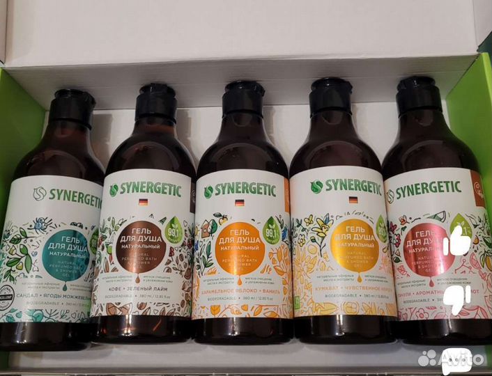 Подарочный набор гели для душа 5 шт.по 380 мл