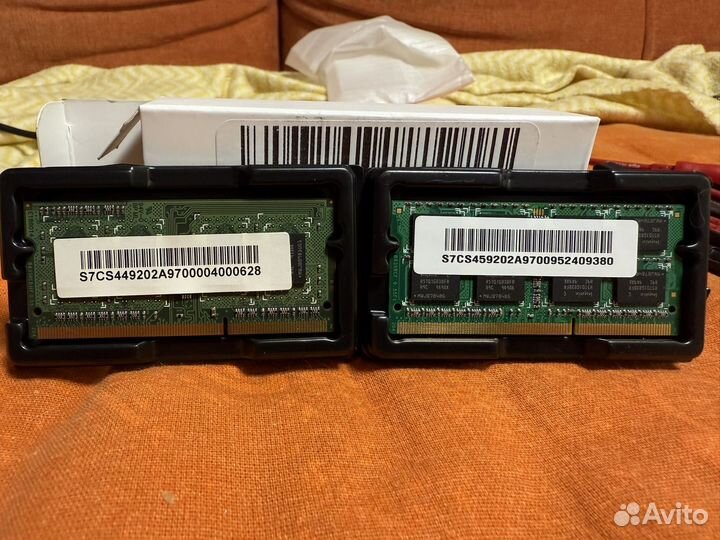 Оперативная память sodimm ddr3 Adata PC-10600