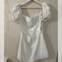 Платье zara со шнуровкой