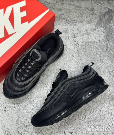 Кроссовки Nike Air max 97 Женские (Черные)