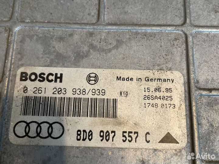 Эбу мозги на ауди А6С5 тд