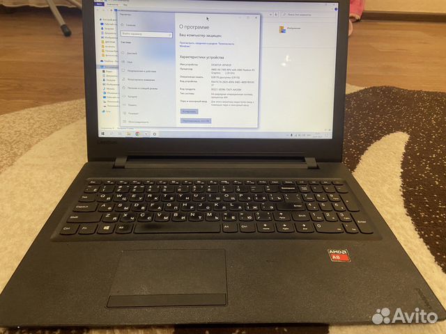 Ноутбук Lenovo amda8/4ядра,R5M430 2gb