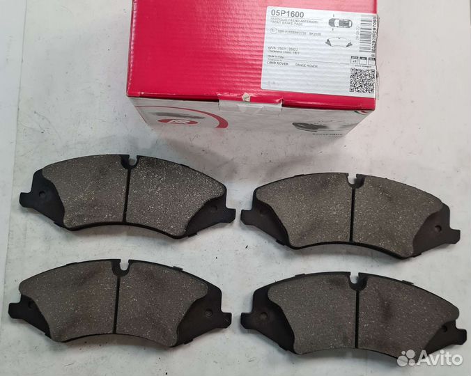 Колодки передние range rover III 06-12