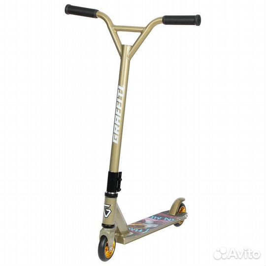 Самокат трюковый graffitiколёса PU/алюминий 100 мм