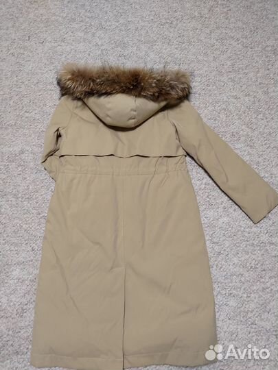 Парка с натуральным мехом 48 50