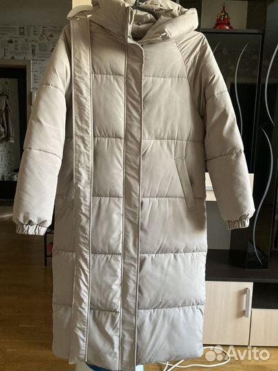 Пуховик теплый