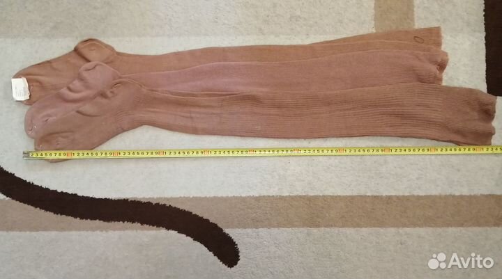 Чулки женские Х/Б СССР 3 шт. разм.23 и 27