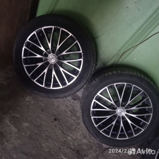 Литые диски r17 5x105 б/у