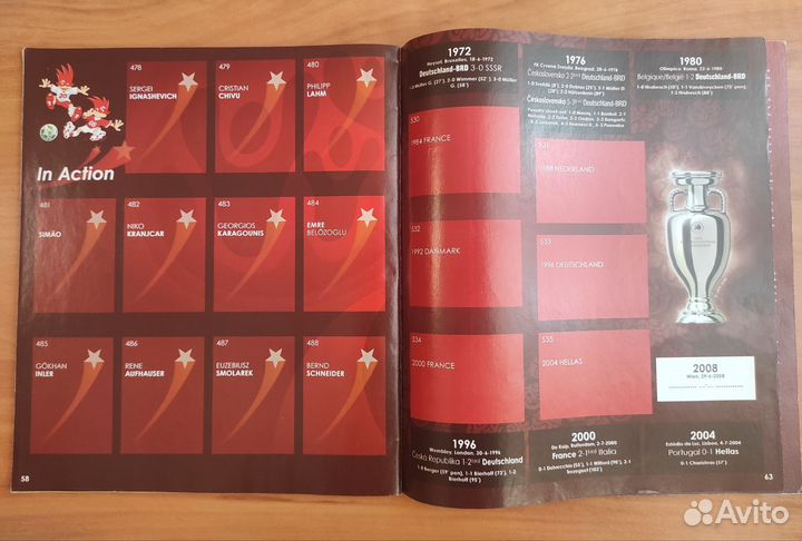 Журналы с наклейками Panini