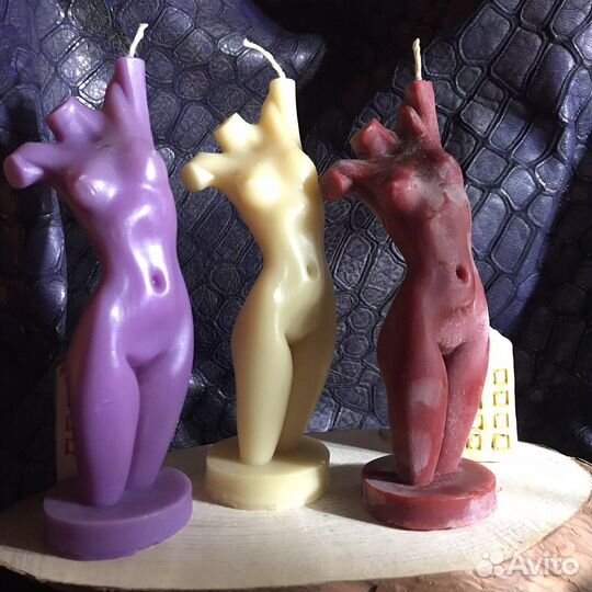 Свечи воск пчелиный в ассортименте