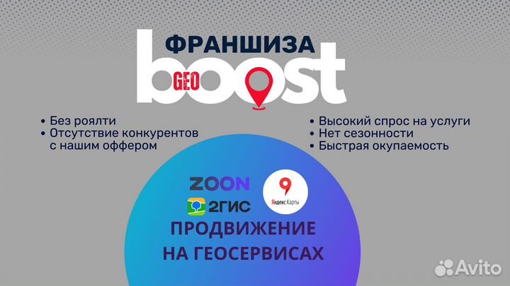 Готовый бизнес по франшизе GeoBoost