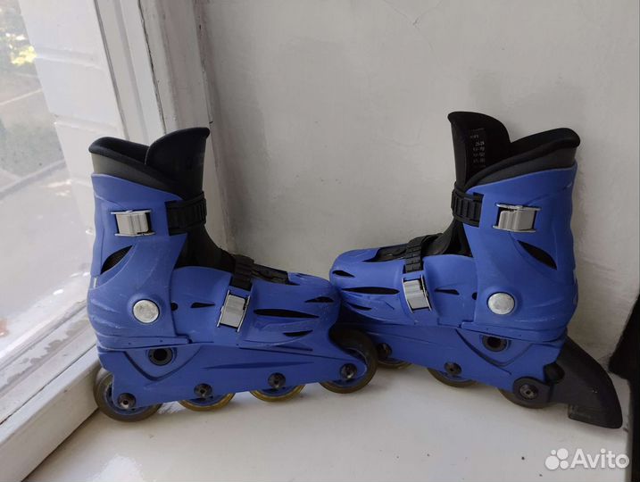 Роликовые коньки детские раздвижные