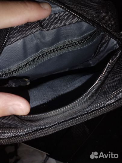 Сумка через плечо nike чёрная