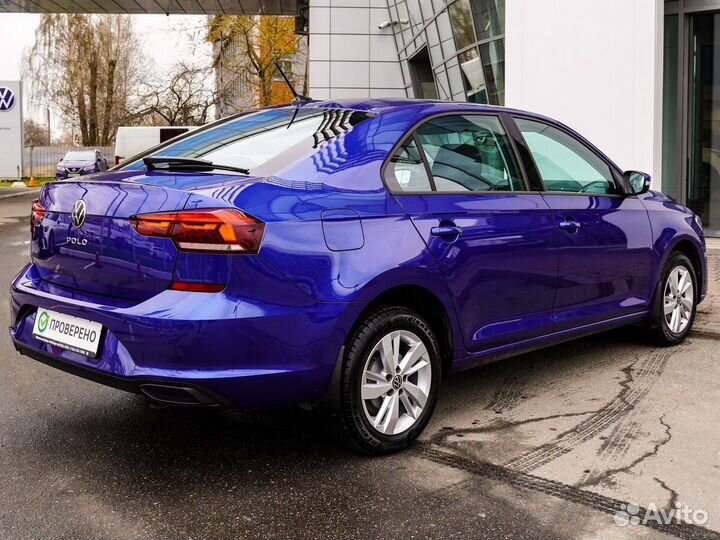 Volkswagen Polo 1.6 AT, 2022, 14 082 км