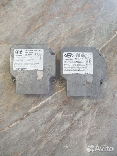 Блок srs hyundai sonata