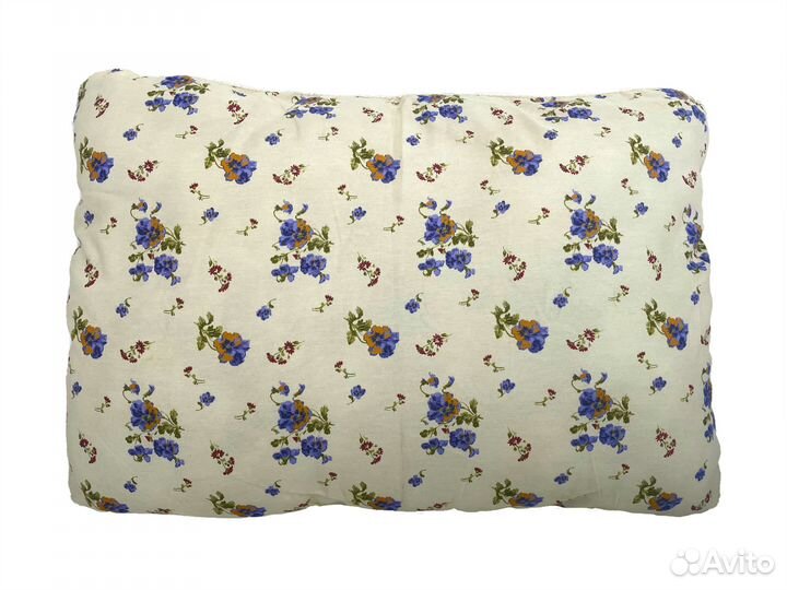 Подушка для сна, 50х70, лебяжий пух/поплин