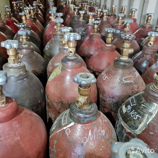 Баллон для газа гелий для шаров 40 л