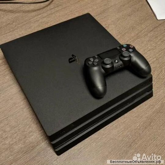 Sony playstation 4 pro 1000gb + игры