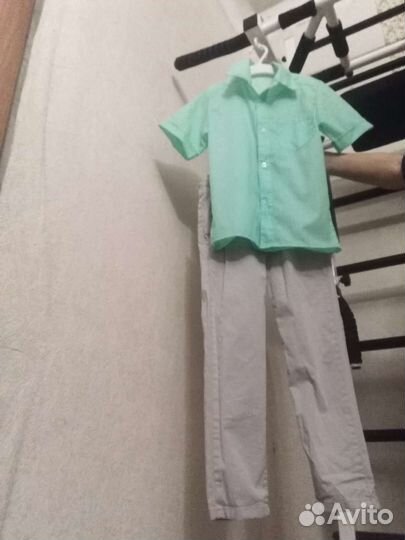 Рубашка и брюки на мальчика