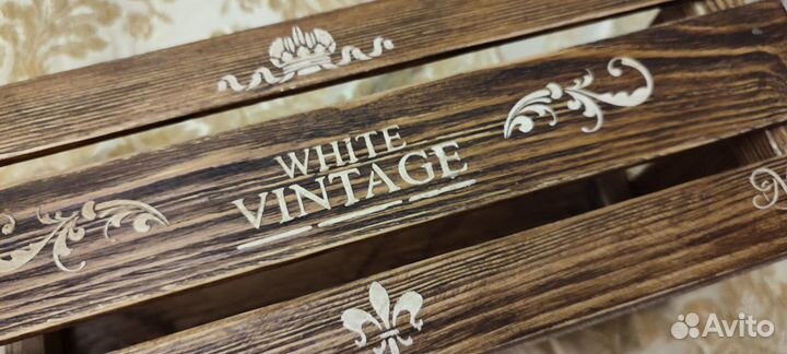 Ящик деревянный подарочный