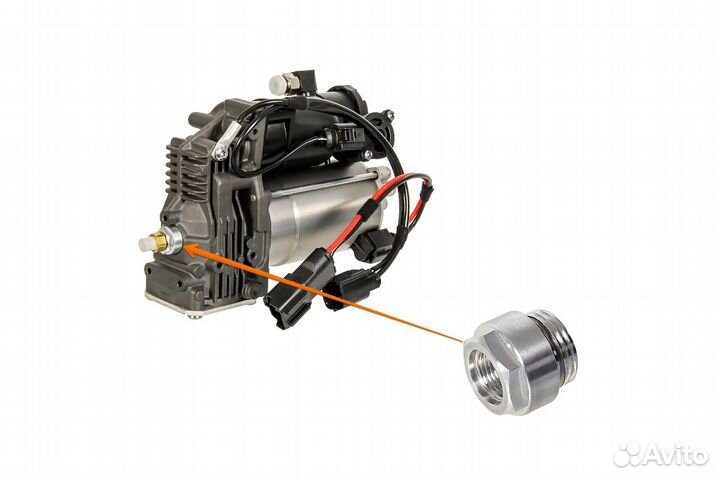 Втулка компрессора Land Rover / M-Benz тип AMK