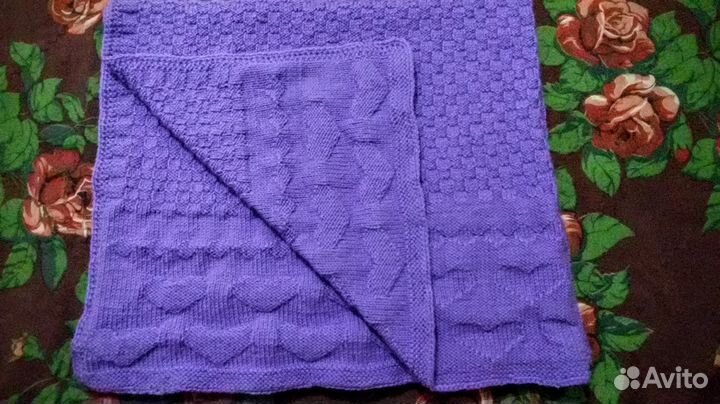 Детский пледик 90х80