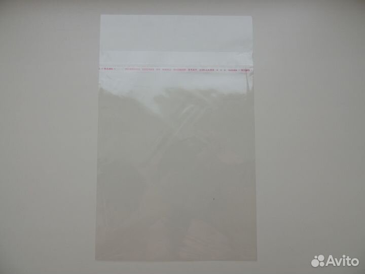Пакеты для запечатывания дисков в боксах CD и DVD