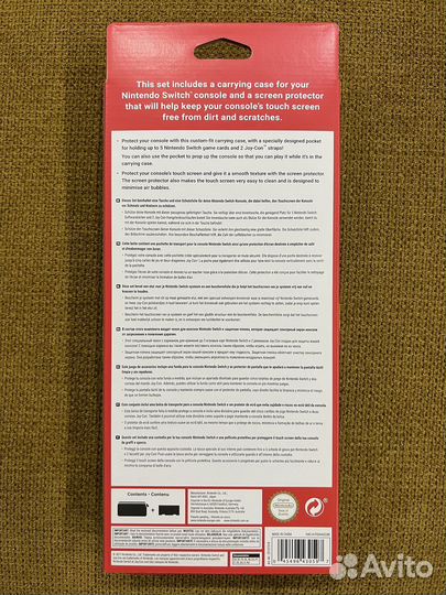 Новый фирменный чехол для Nintendo Switch