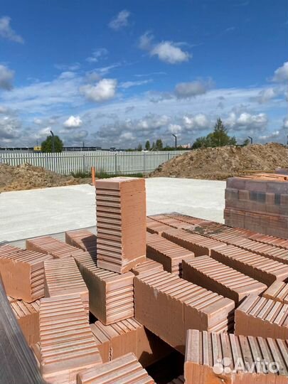 Кирпич рядовой красный