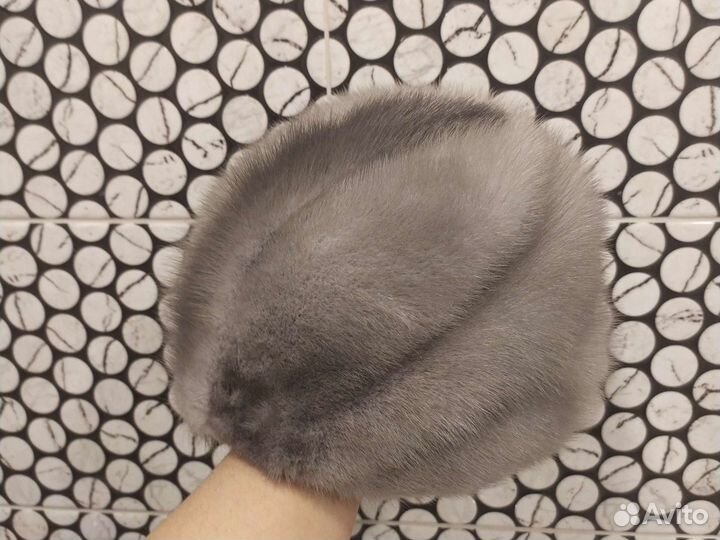 Шапка норковая женская бу