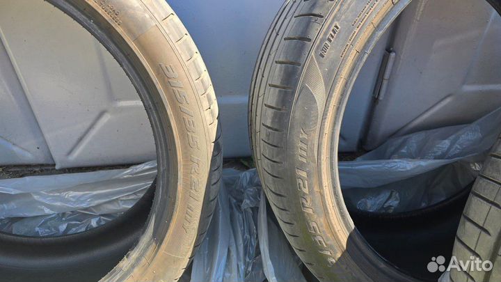 Pirelli P Zero 275/40 R21 и 315/35 R21