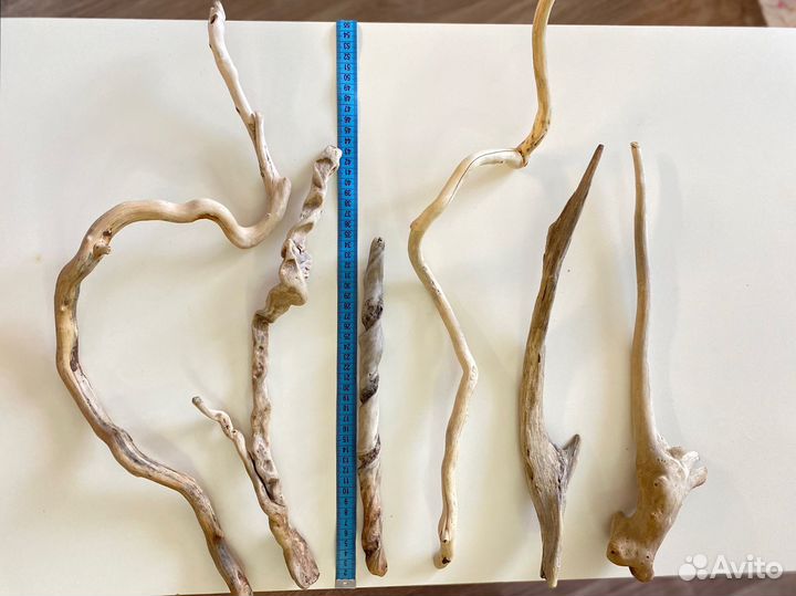 Набор морские коряги дрифтвуд палочки