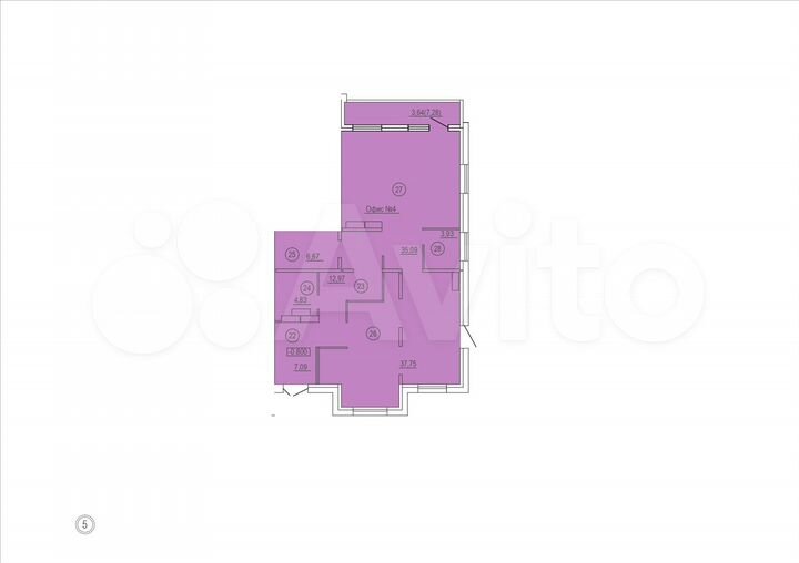 Свободного назначения, 114.3 м²