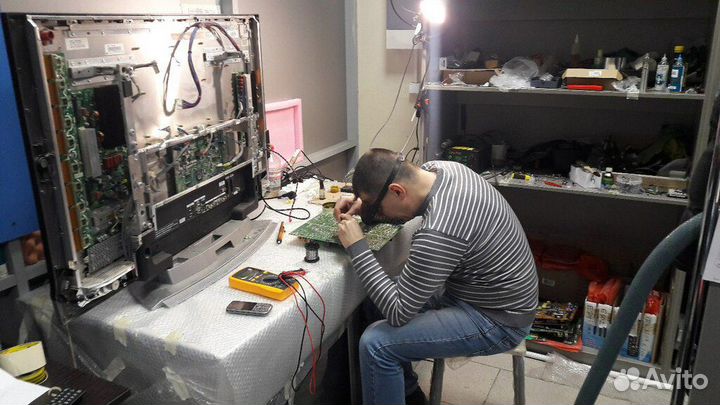 Ремонт ЖК телевизоров на дому