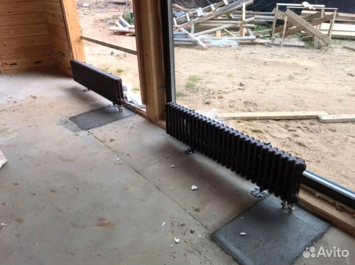 Трубчатые радиаторы/ Горизонтальный радиатор