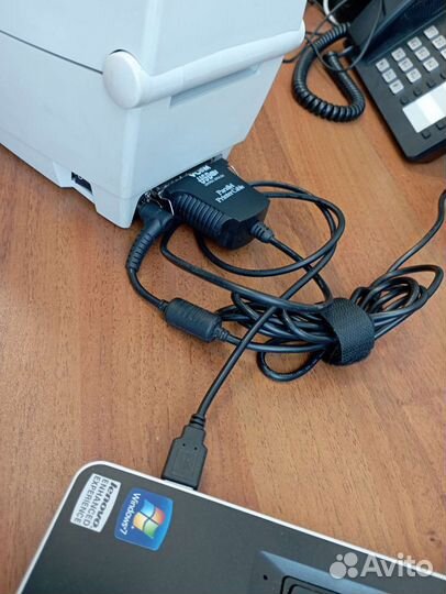 Принтер этикеток Zebra TLP2824 LPT-USB термотрансф