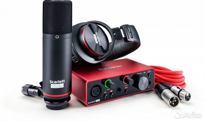 Комплект Focusrite Scarlett Solo Studio 3rd Gen