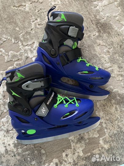 Коньки детские раздвижные 34 37