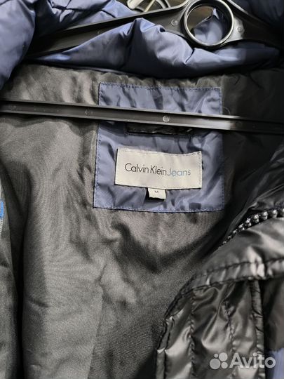 Пуховик новый Calvin Klein мужской