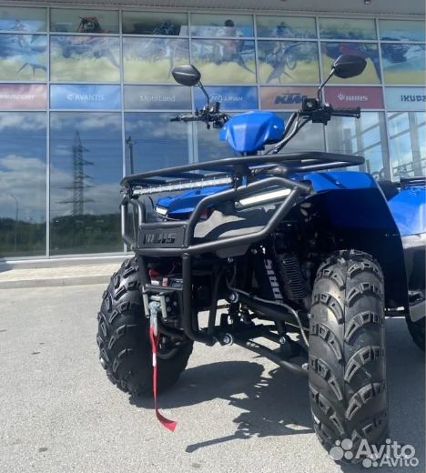 Квадроцикл С псм irbis ATV 200U LUX синий