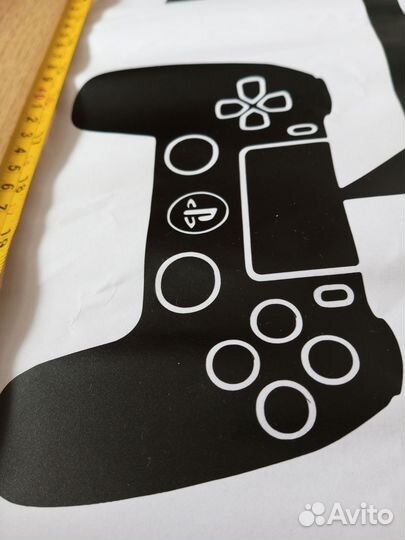 Наклейки для геймеров, р. 57*20 см