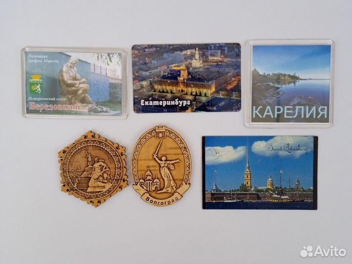 Магниты на холодильник городов России и Астаны