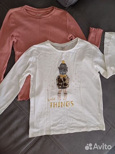 Лонгсливы на девочку 134