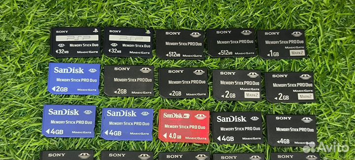 PSP Memory Stick Pro Duo Карта памяти