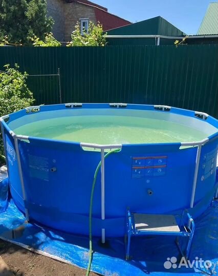 Каркасный бассейн intex bestway