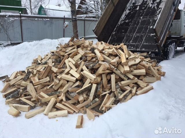 Дрова березовые колотые