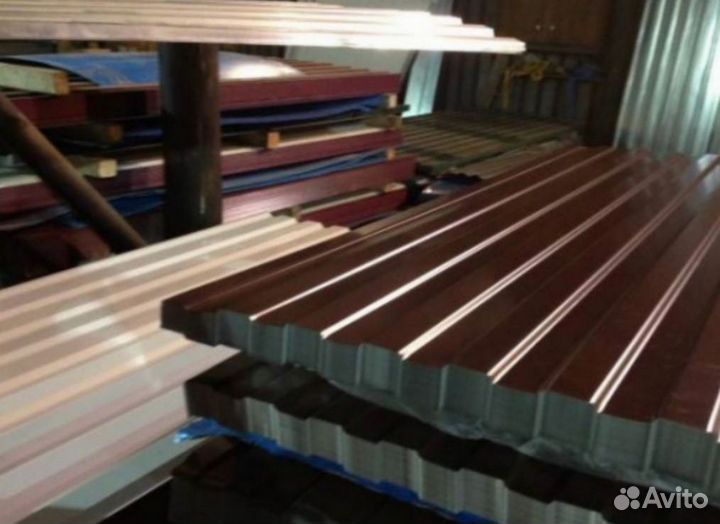 Профилированный лист. Профнастил для ворот и забор