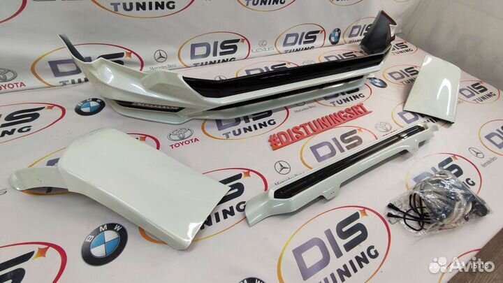 Обвес Toyota Land Cruiser Prado 150 с 2018г TRD