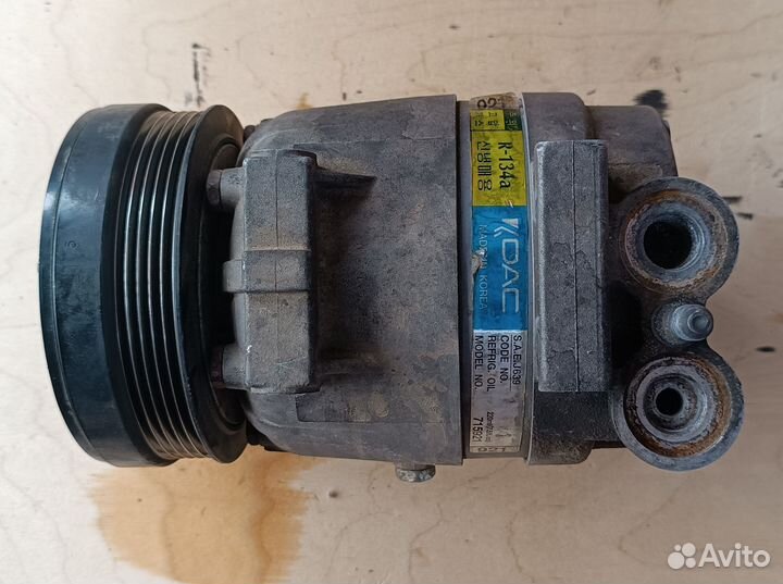 Компрессор кондиционера тагаз Тагер 2.6