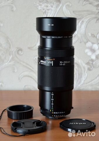 Телеобъектив Nikon AF Nikkor 70-210mm 1:4-5.6 объявление продам